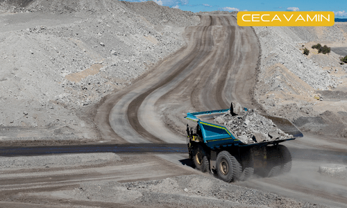 Manejo de transporte de lado izquierdo para minería